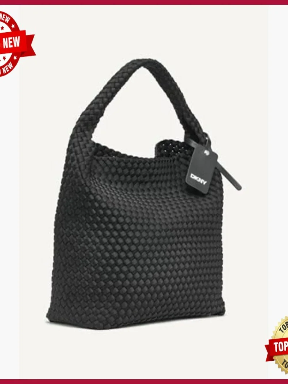 Nylon Hobo Tote Bag with Shoulder Strap for Everyday Use